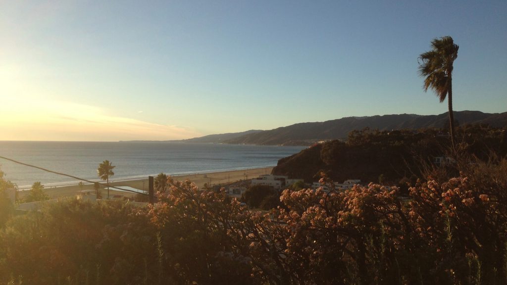 Santa monica sunset