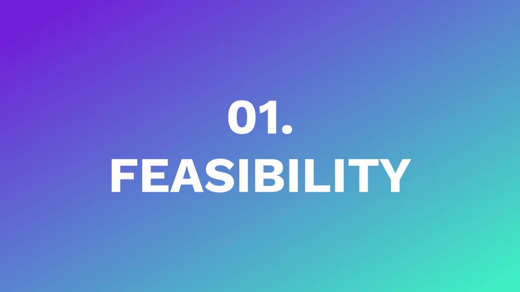 1 - feasibility