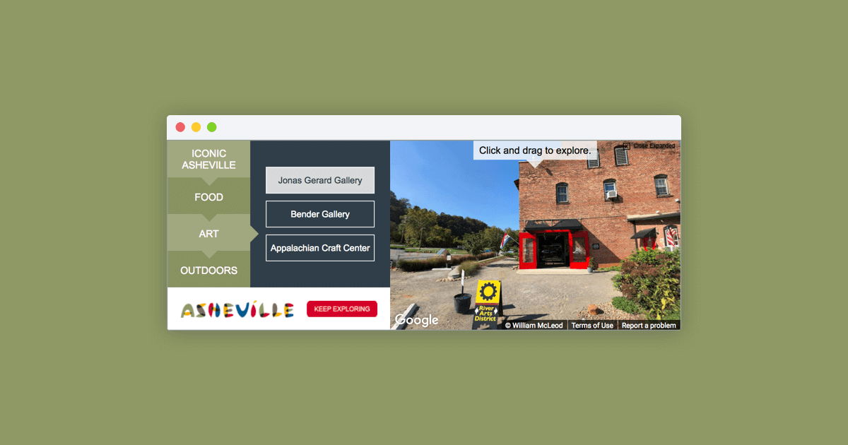 Thumbnail for Explore Asheville Banner Ad