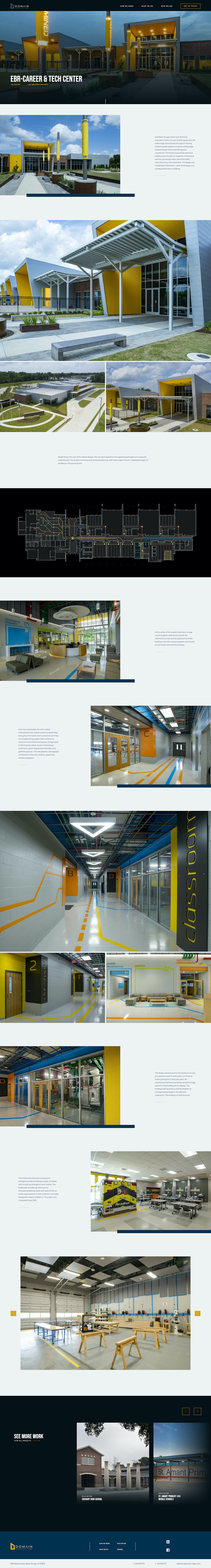 Screenshot of case study